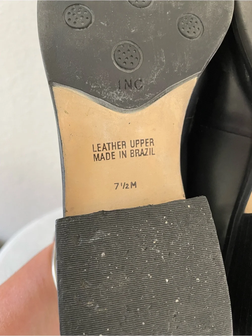 Vintage Leather and Pony Hair Loafers Women’s Size 7.5